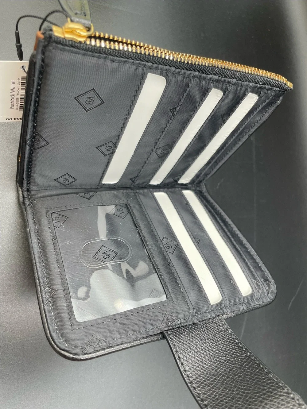 Vera Bradley Modern Lights Push Lock Wallet NWT - Picture 3 of 10